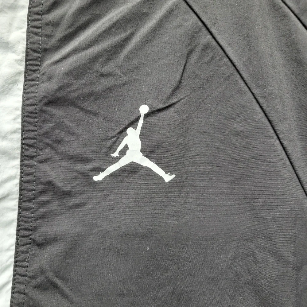 Jordan Men Jacket M Black Anorak Windbreaker Colorblock‎ Jumpman
